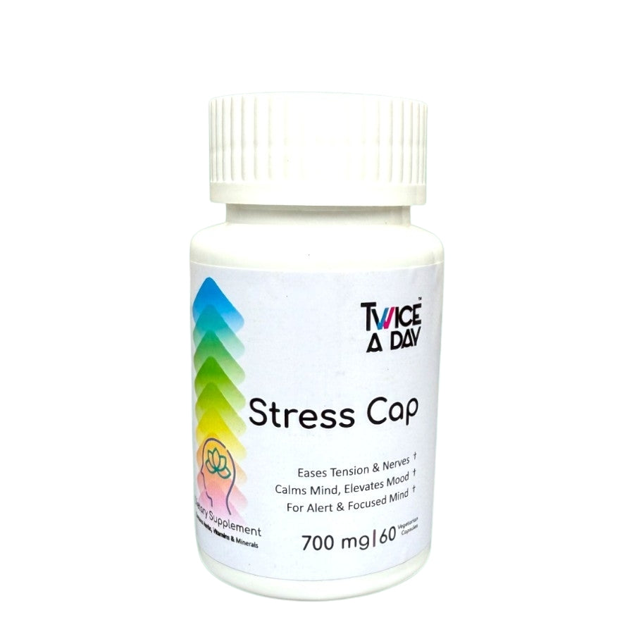 Stress Cap 700 mg, Helps Deal with Tension & Calms the Mind