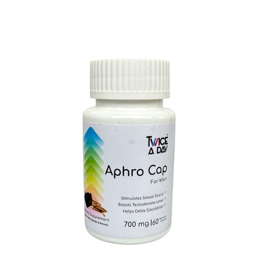 Aphro Cap 700 mg for Men, Helps deal with Male Sexual Dysfunction( MSD)