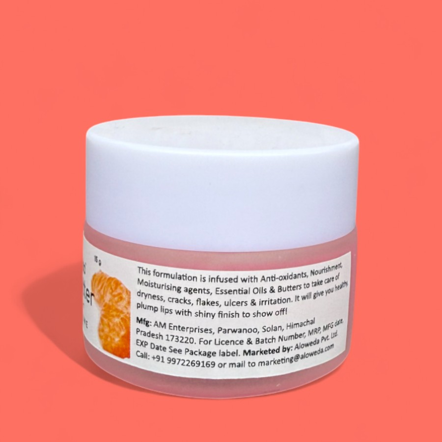 Lip Butter: Butters, Oils & Honey. NO PARAFFIN, NO CHEMICALS, NO ADDITIVES