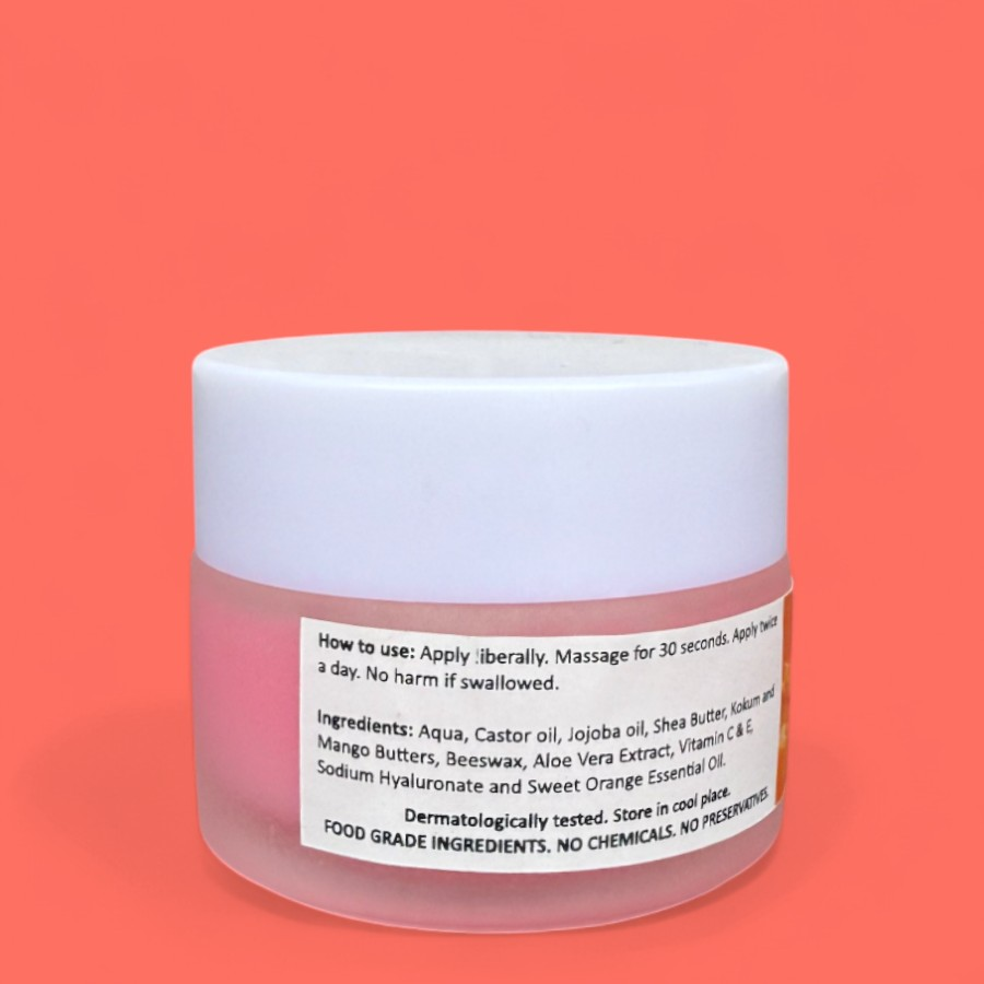 Lip Butter: Butters, Oils & Honey. NO PARAFFIN, NO CHEMICALS, NO ADDITIVES