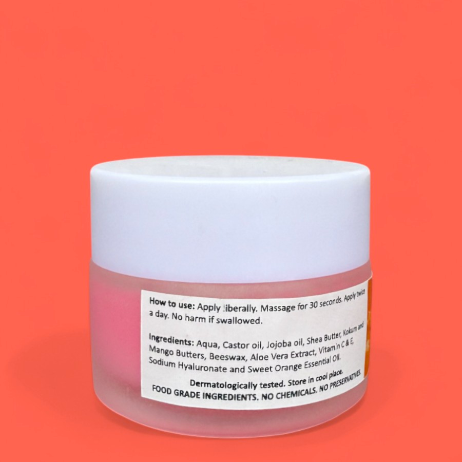Lip Butter 15 Gram: Butters, Oils & Honey. NO PARAFFIN,CHEMICALS, ADDITIVES