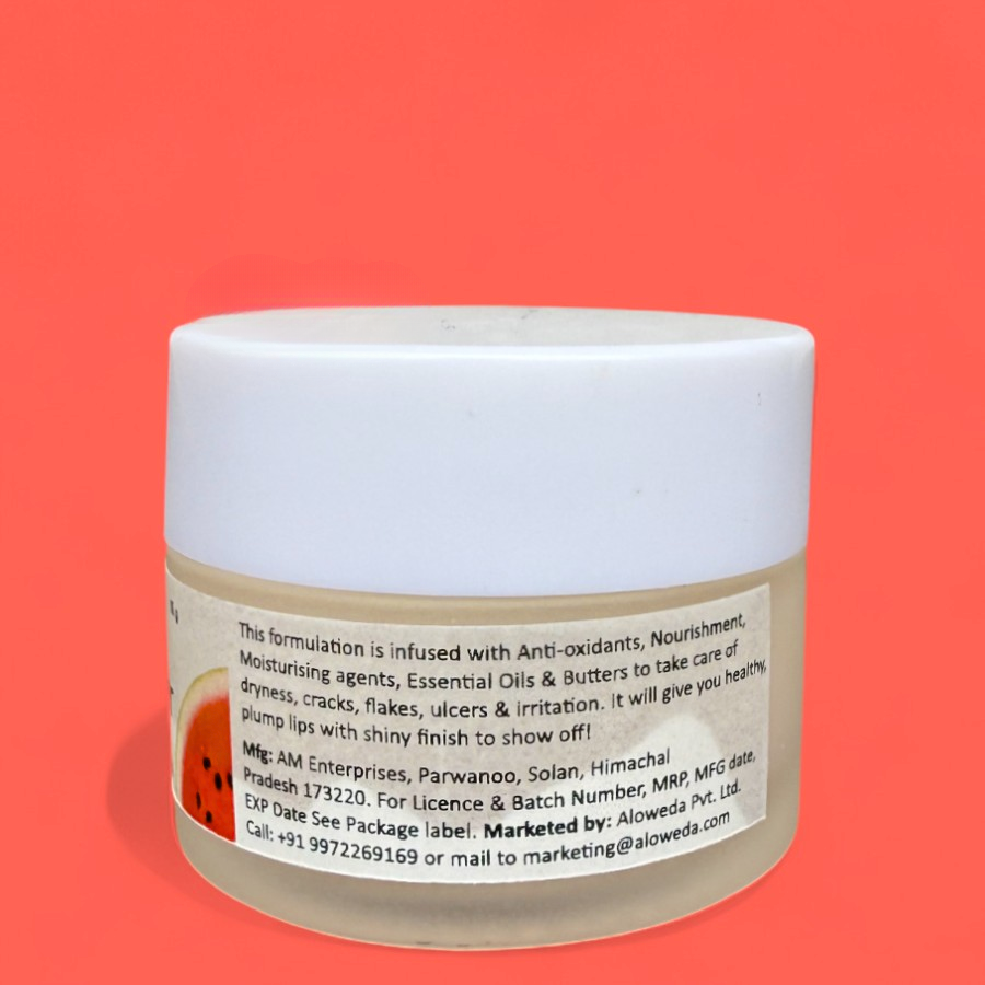 Lip Butter 15 Gram: Butters, Oils & Honey. NO PARAFFIN,CHEMICALS, ADDITIVES