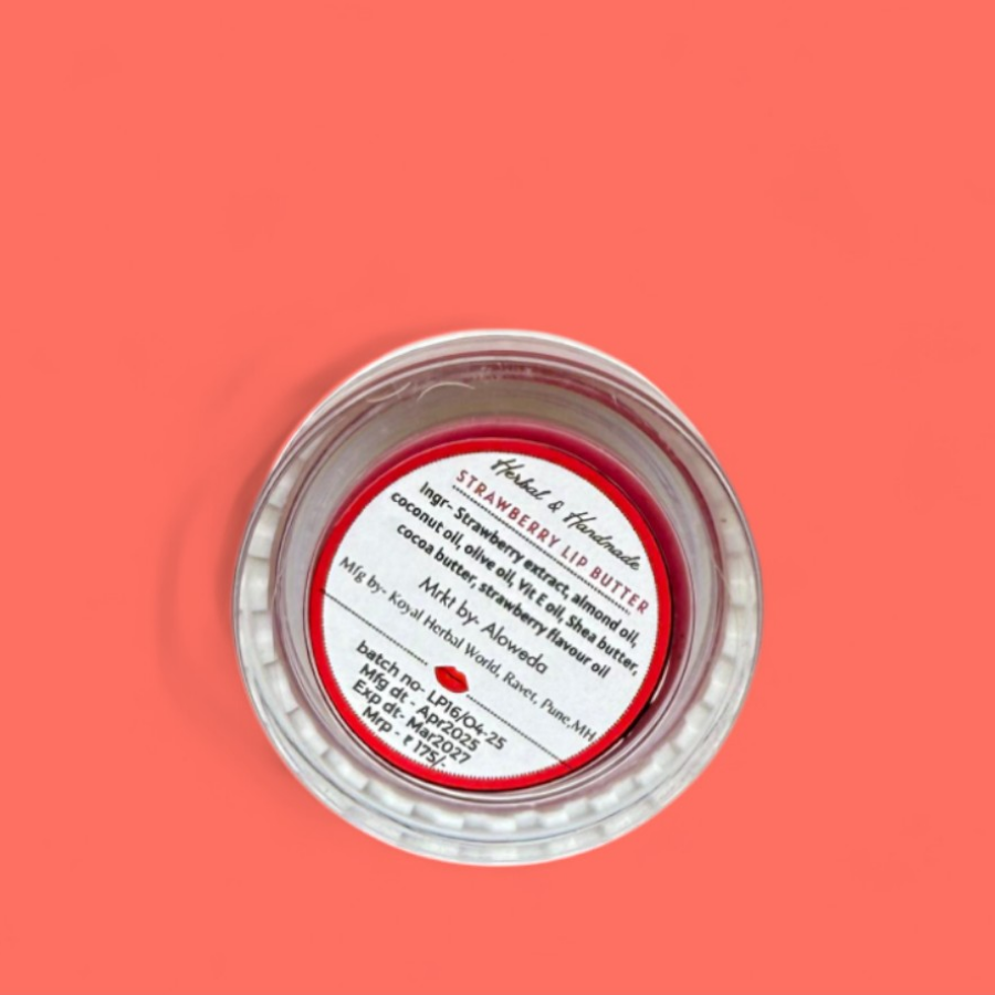 Lip Butter: Butters, Oils & Honey. NO PARAFFIN, NO CHEMICALS, NO ADDITIVES
