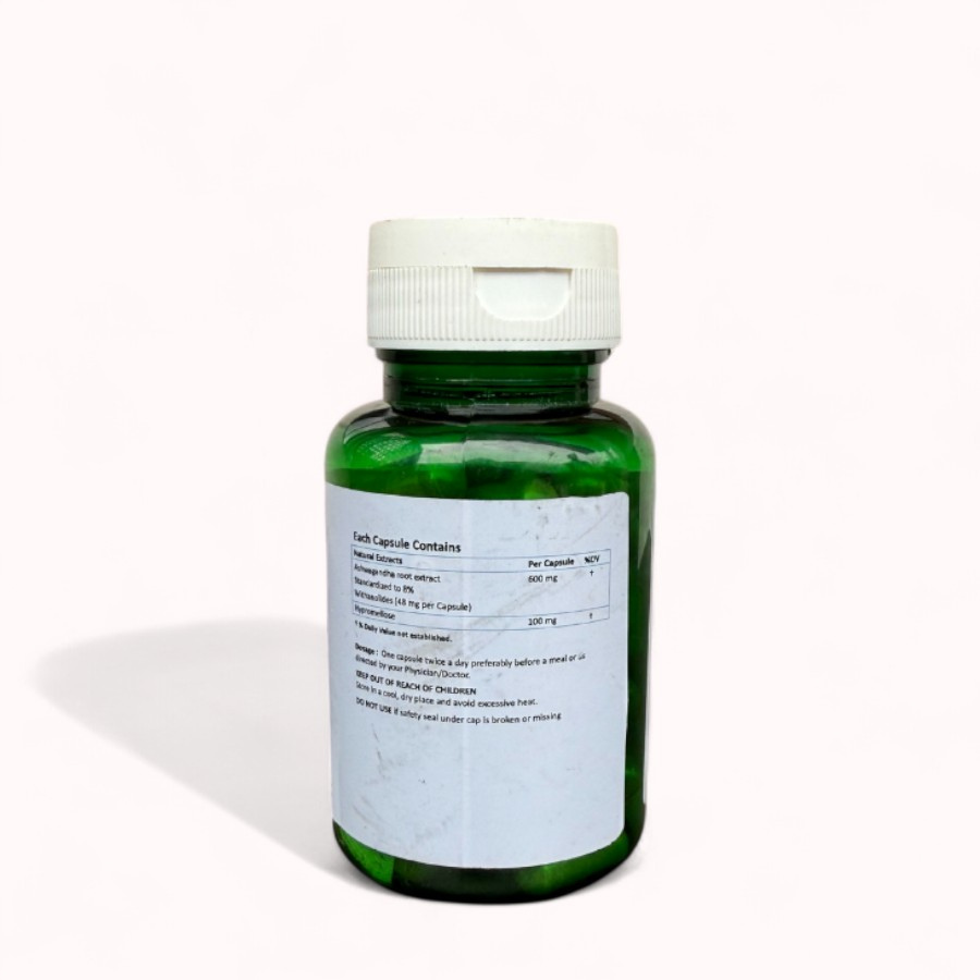 ASHWAGANDHA SR (Slow Release) 700 mg, Vegan Capsules