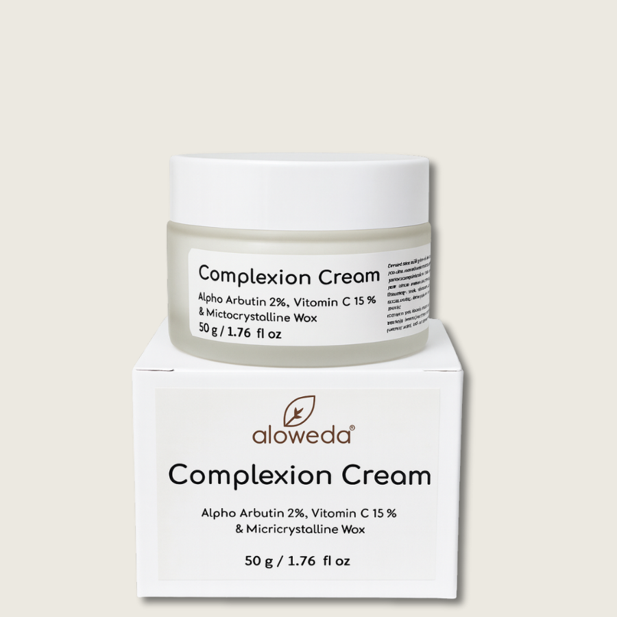 COMPLEXION CREAM 50 Grams with Alpha Arbutin 2%, Vitamin C 15 % & Micro Crystalline Wax