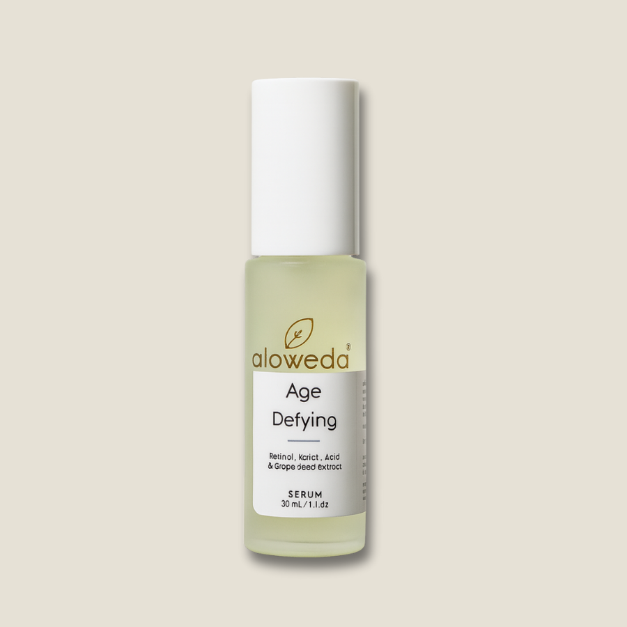 AGE DEFYING SERUM 30 ml, Encapsulated Retinol 1 %, Grape Seed Extract, & Ceramides