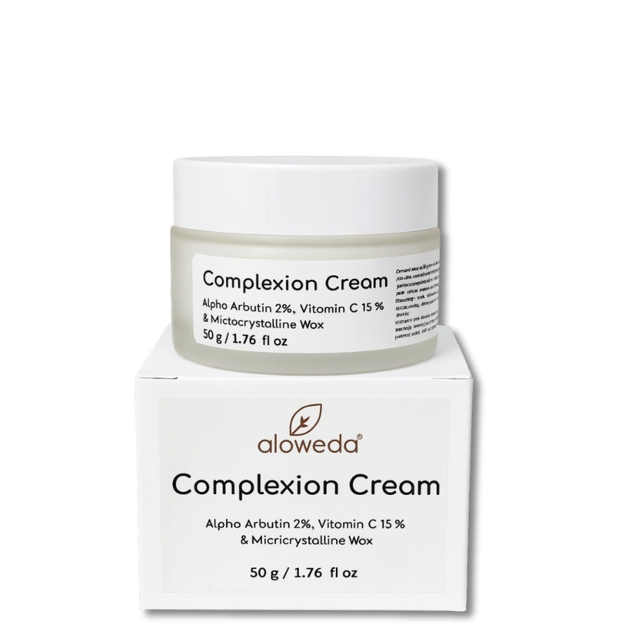 Complexion Cream 50 Grams with Alpha Arbutin 2%, Vitamin C 15 % & Micro Crystalline Wax