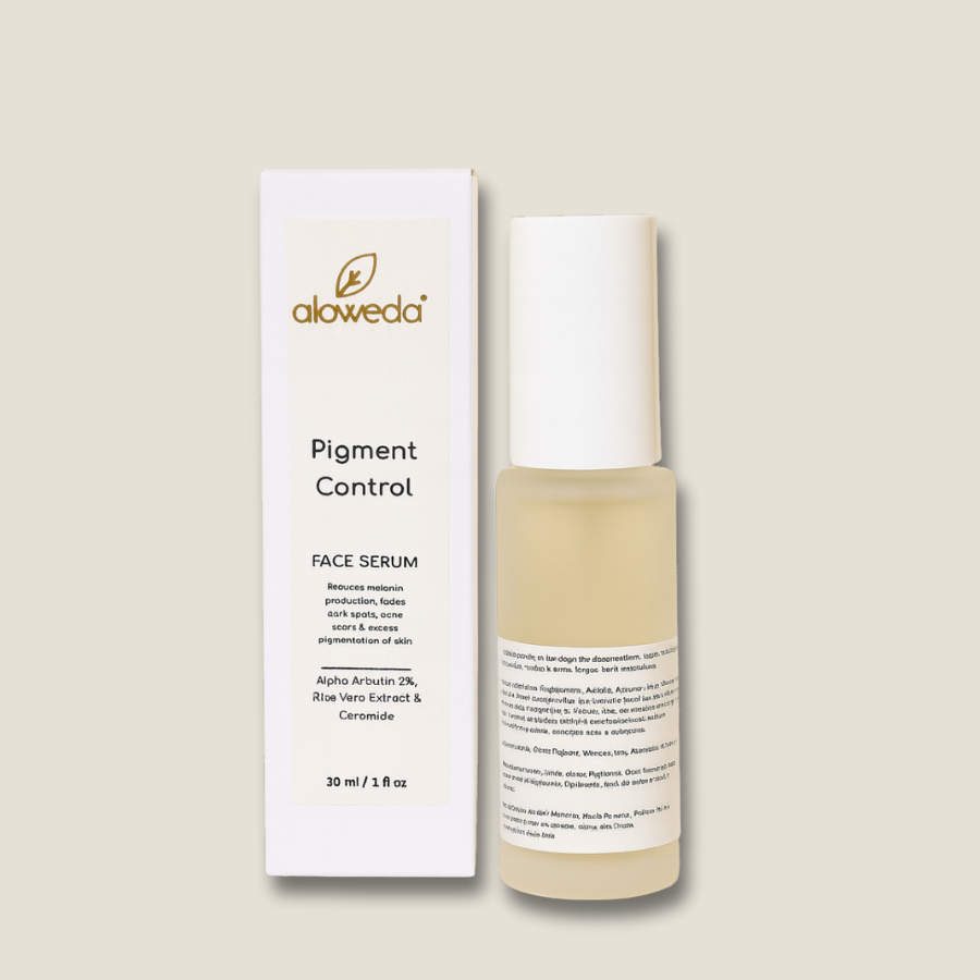 PIGMENT CONTROL SERUM  30 ml Alpha Arbutin 2%, Aloe Vera Extract, Ceramides & Kojic Acid