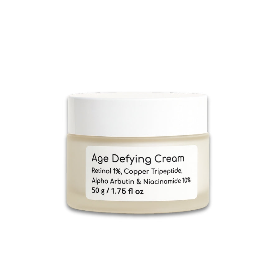 Age Defying Cream 50 Grams,Retinol 1%, Copper Tripeptide, Alpha Arbutin & Niacinamide 10%