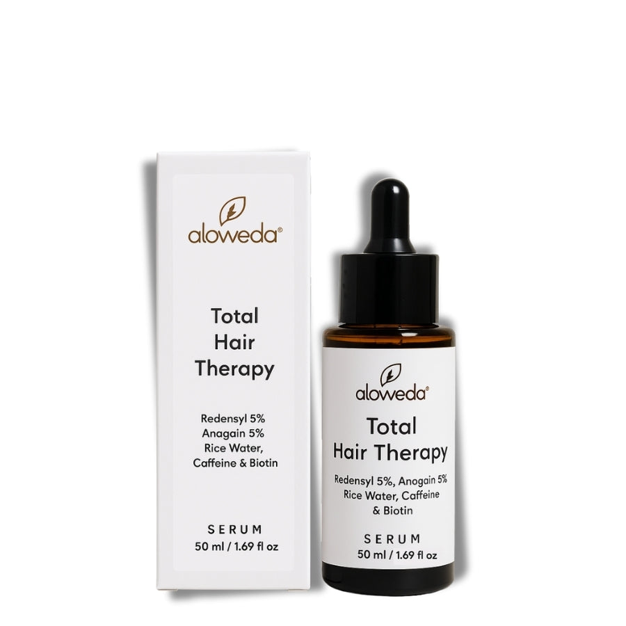 Total Hair Therapy Serum 50 ml, Redensyl 5%, Anagain 5%, Rice water & Biotin
