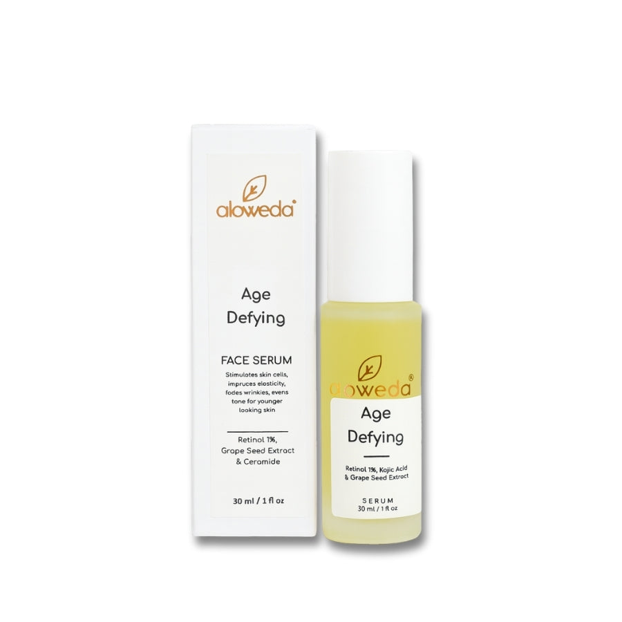 Age Defying Serum 30 ml, Encapsulated Retinol 1 %, Grape Seed Extract, & Ceramides