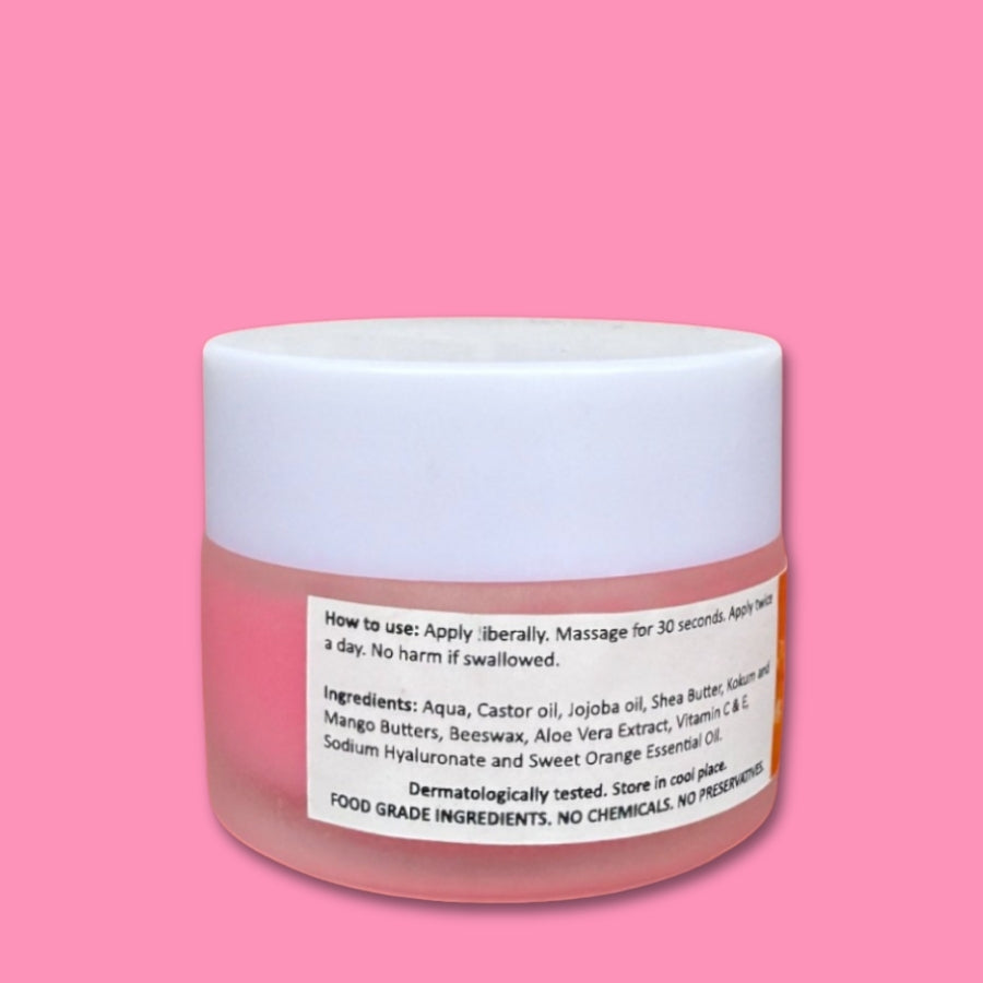 Lip Butter 15 Gram: Butters, Oils & Honey. NO PARAFFIN,CHEMICALS, ADDITIVES
