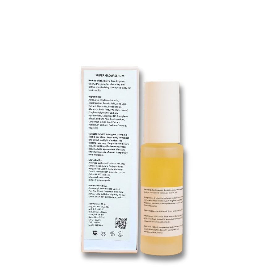 Super Glow Serum 30 ml Vitamin C 15% + Ferulic Acid 1% + Niacinamide 5%