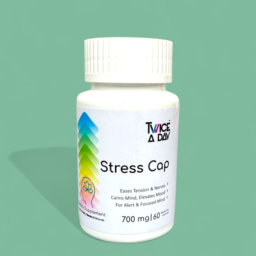 STRESS CAP 700 mg, Helps Deal with Tension & Calms the Mind