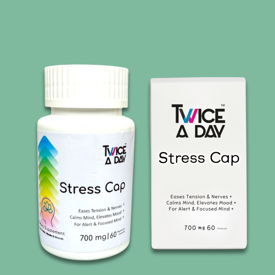 Stress Cap 700 mg, Helps Deal with Tension & Calms the Mind