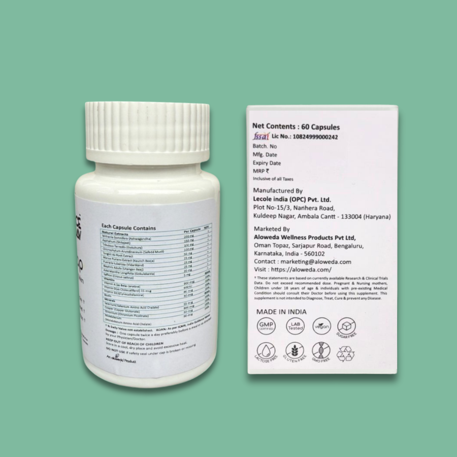 Aphro Cap 700 mg for Men, Helps deal with Male Sexual Dysfunction( MSD)