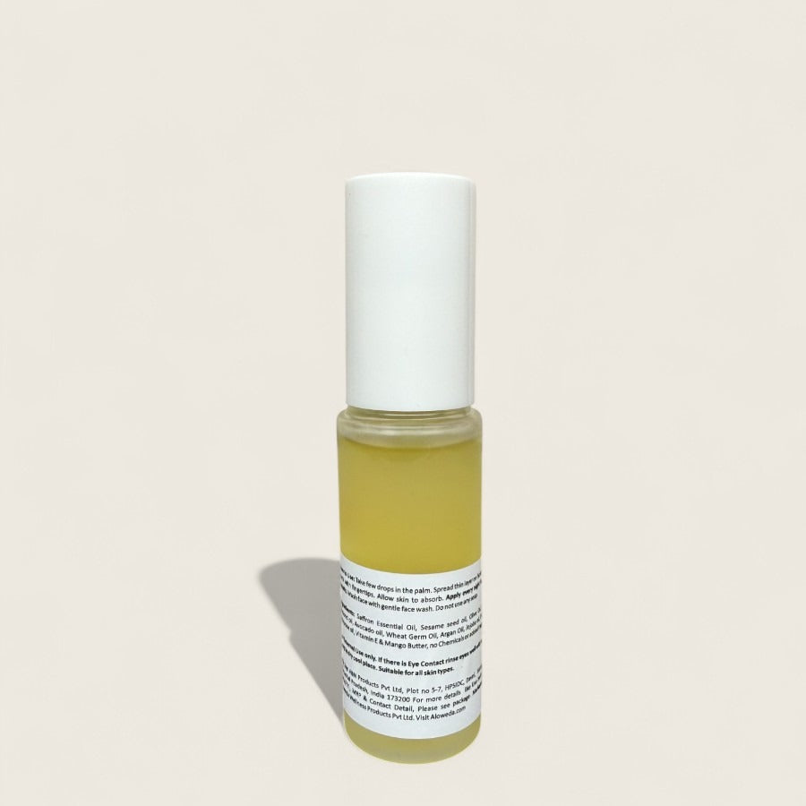 SAFFRON FACE OIL 30 ml, Saffron Essential Oil, Sweet Almond oil & Mango Butter