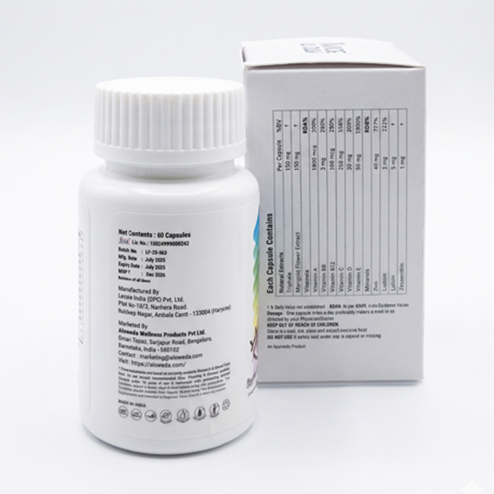 Eye Cap 700 mg,  Helps prevent Computer Vision Syndrome & impact of Blue Light