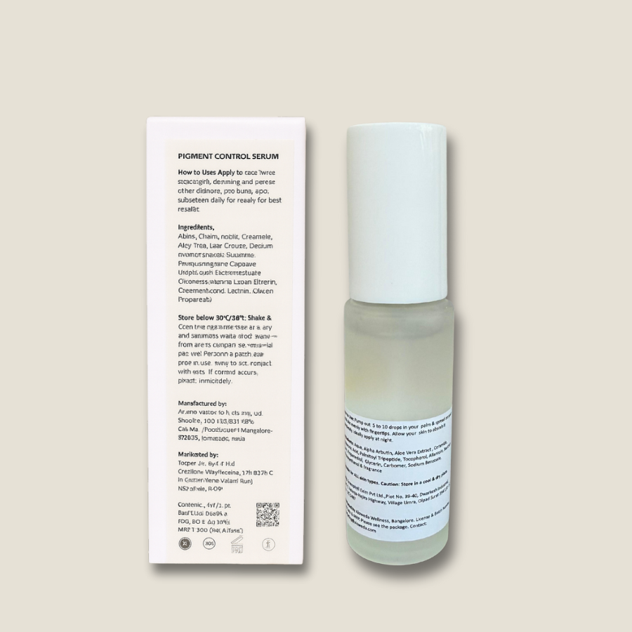 Pigment Control Serum  30 ml Alpha Arbutin 2%, Aloe Vera Extract, Ceramides & Kojic Acid