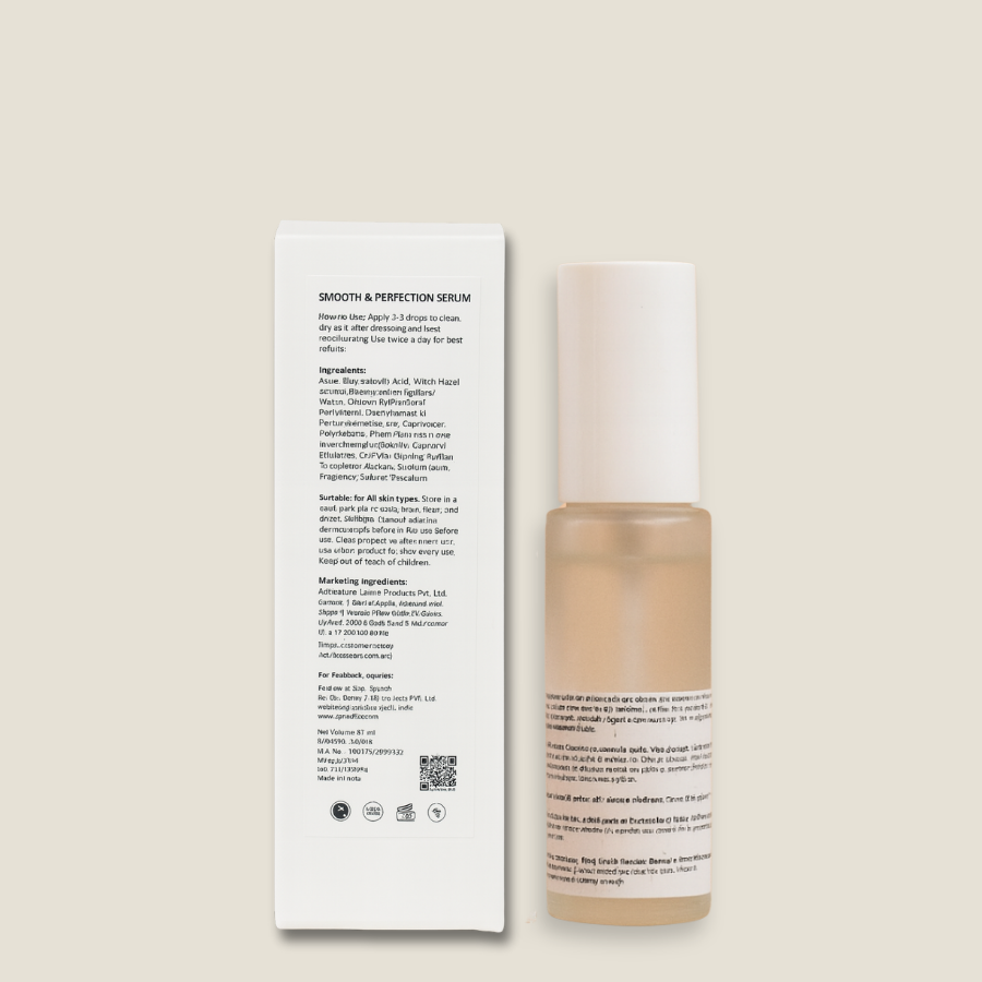 Smooth Perfection Serum 30 ml with Salicylic Acid 2% , Witch hazel Extract & Squalene