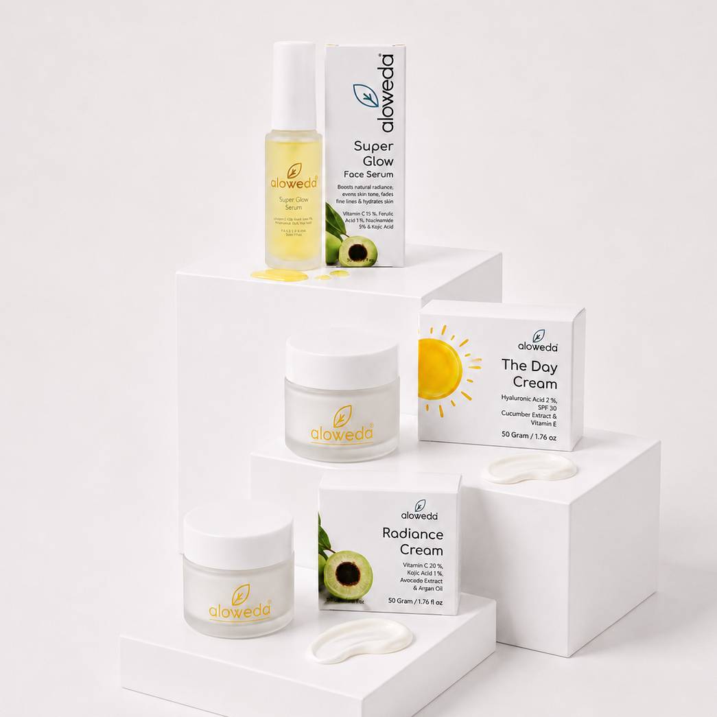 RITUAL OF RADIANCE: Super Glow Serum 30 ml + The Day Cream + Radiance Cream 50 gram