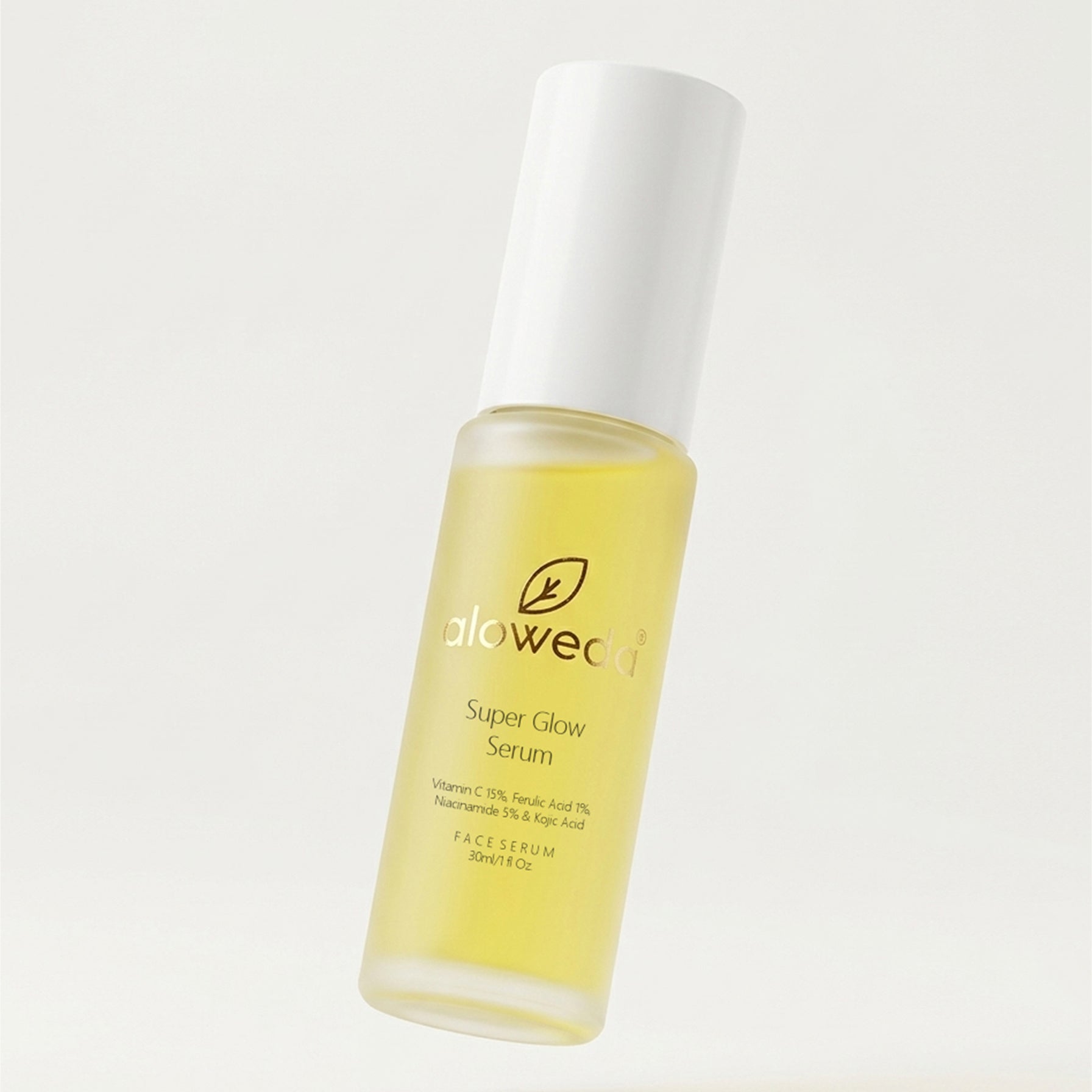 Vitamin C 15%, Ferulic Acid 1% & Niacinamide 5% : SUPER GLOW SERUM 30 ml