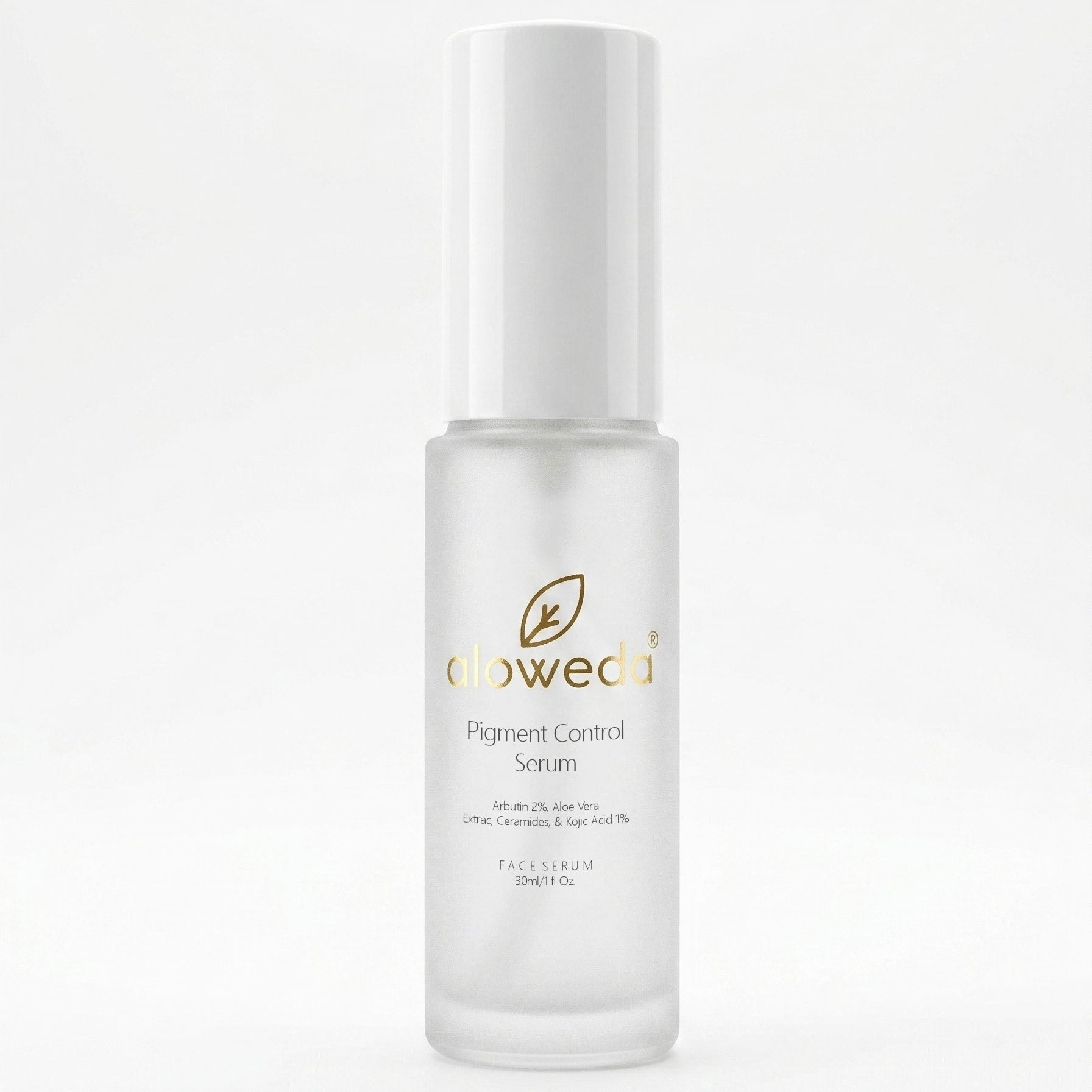 Alpha Arbutin 2%, Aloe Vera Extract, Ceramides & Kojic Acid 1%:  PIGMENT CONTROL SERUM 30 ml