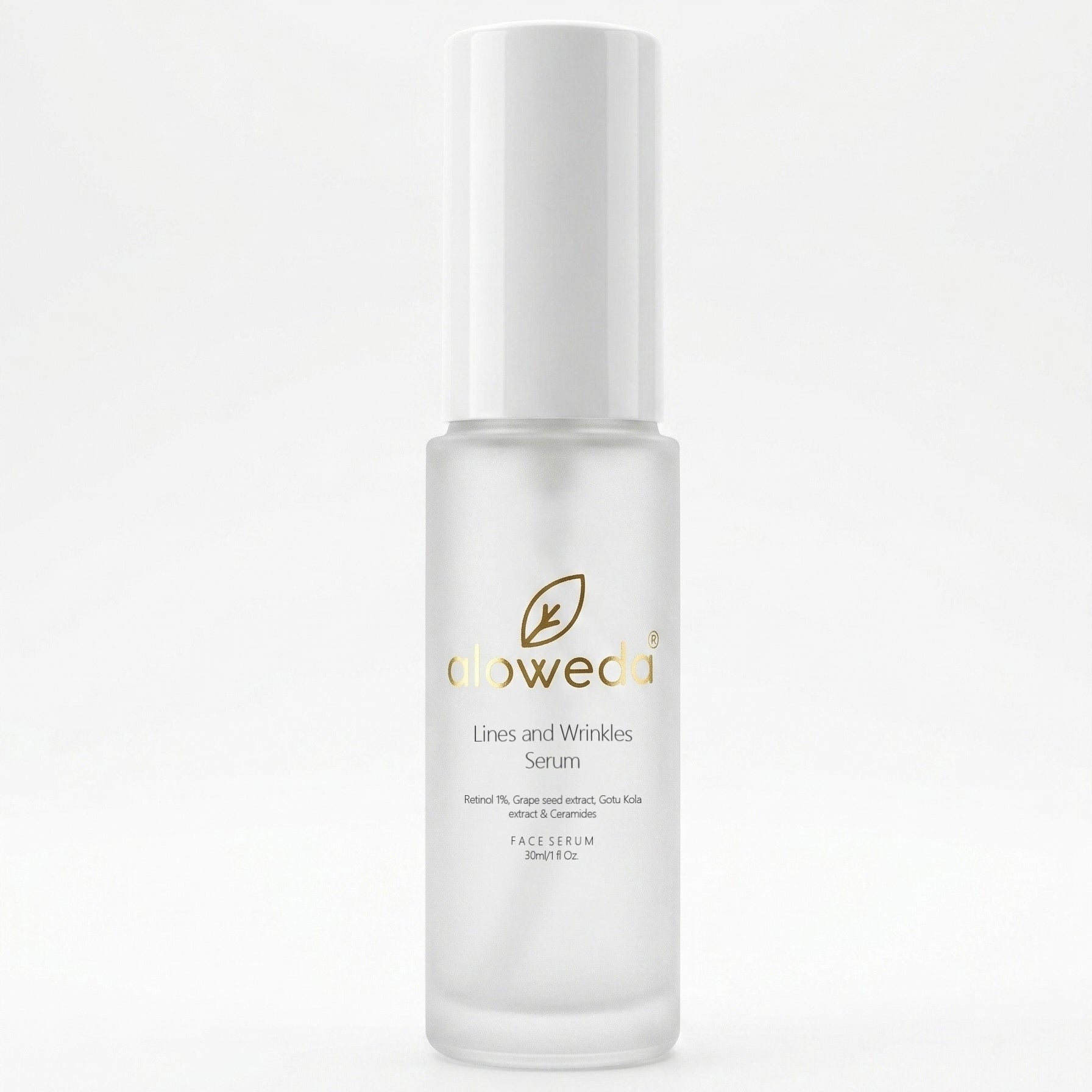 Encapsulated Retinol 1 %, Grape Seed Extract, & Ceramides : Lines & Wrinkles  Serum 30 ml