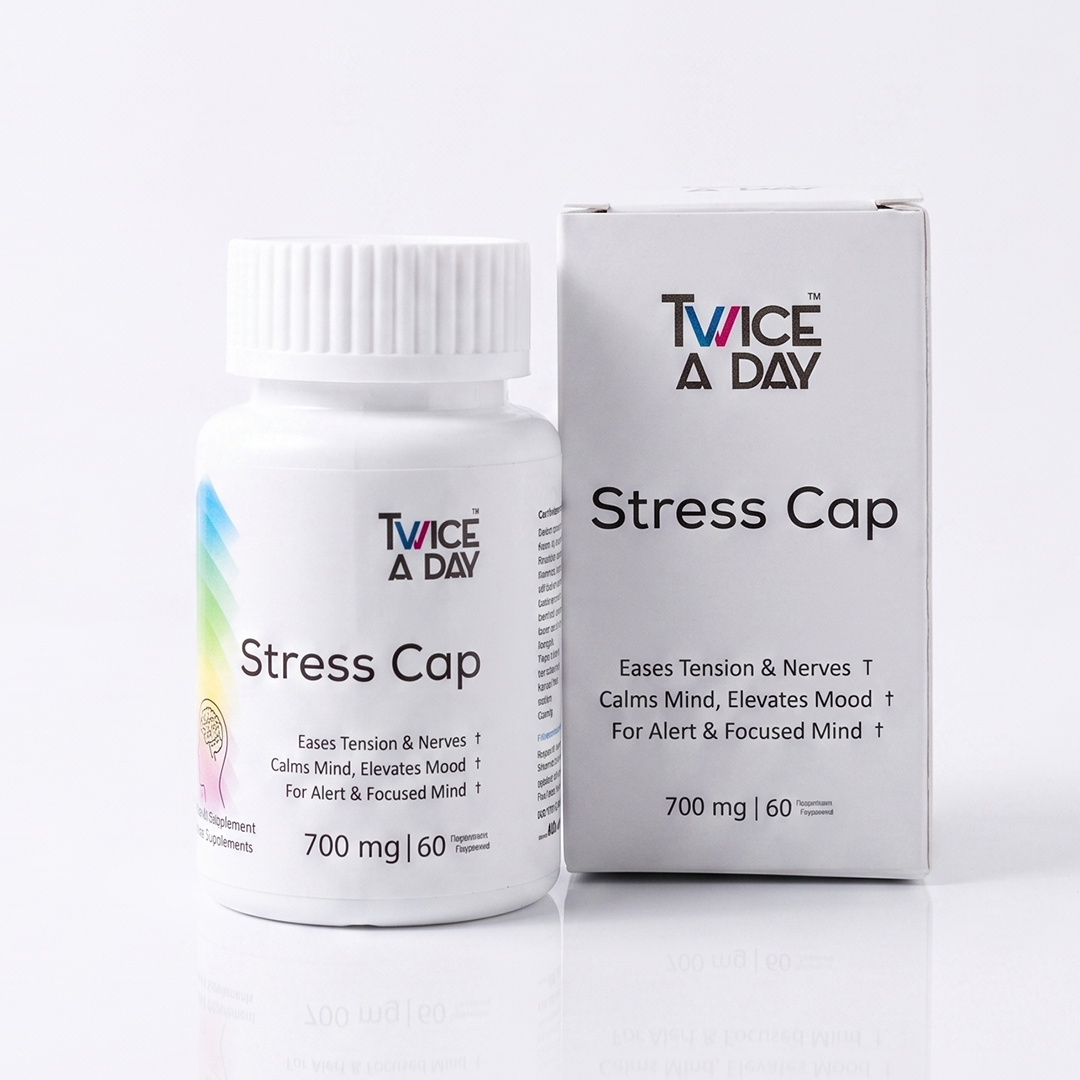 Stress Cap 700 mg, Helps Deal with Tension & Calms the Mind