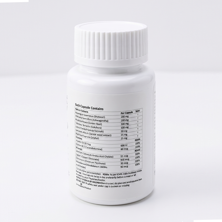 Eva cap 700 mg for women, Helps deal with  Female Sexual Dysfunction(FSD)