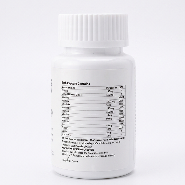 Eye Cap 700 mg,  Helps prevent Computer Vision Syndrome & impact of Blue Light