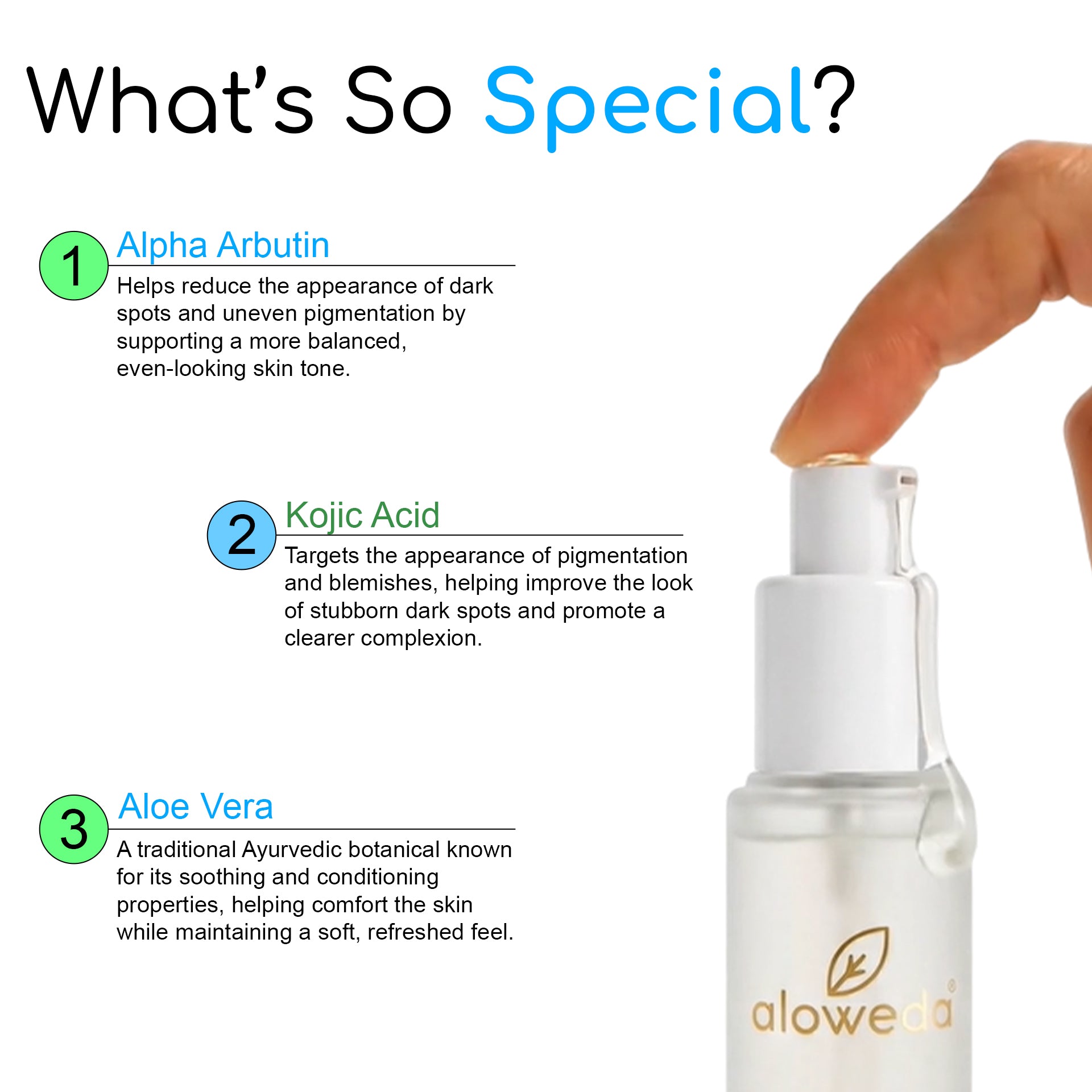 Alpha Arbutin 2%, Kojic Acid 2% & Niacinamide 30 ml Serum for Pigment Control