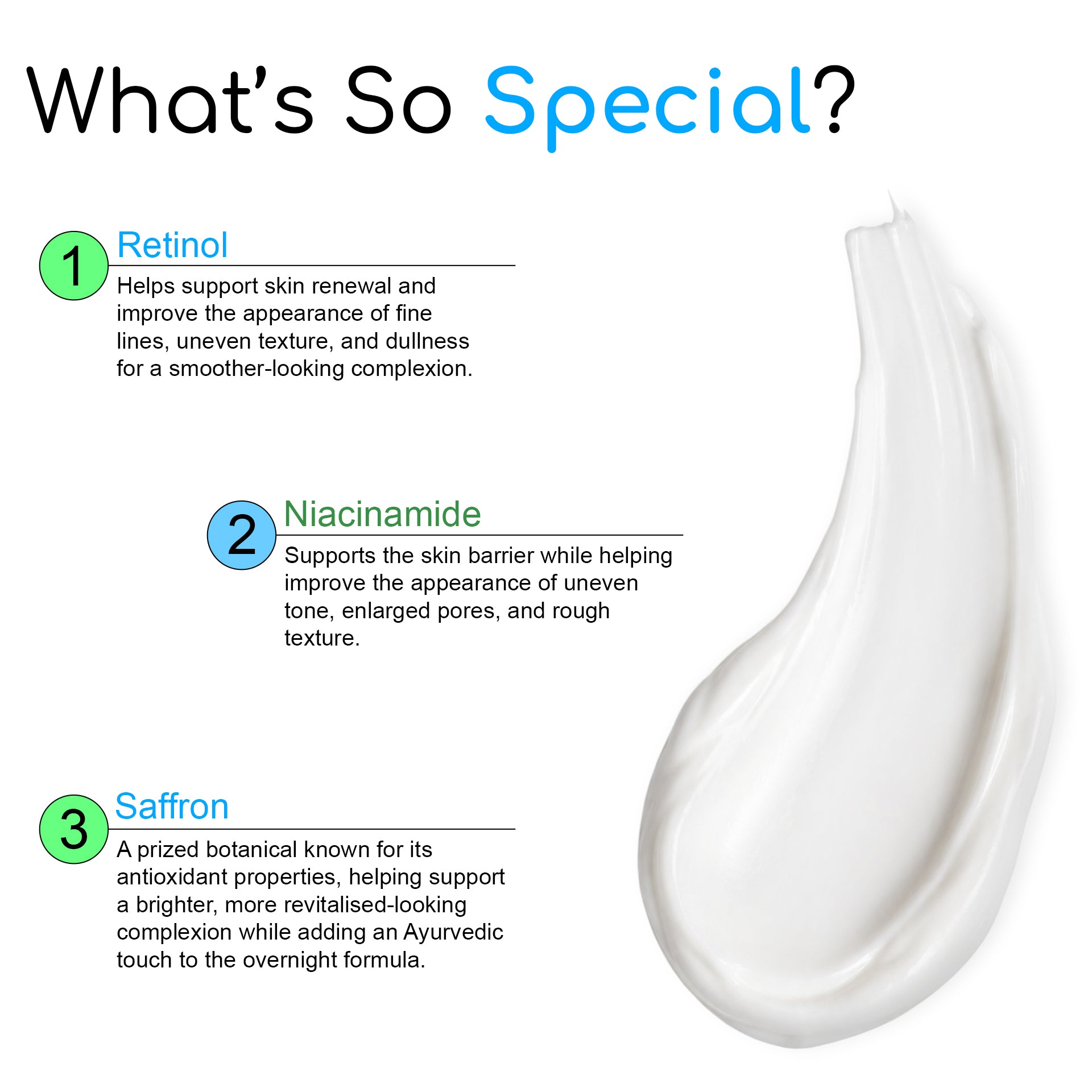 Retinol 1%, Niacinamide 10 %, Aloe Vera Extract & Carrot oil: The Night Cream 50 G
