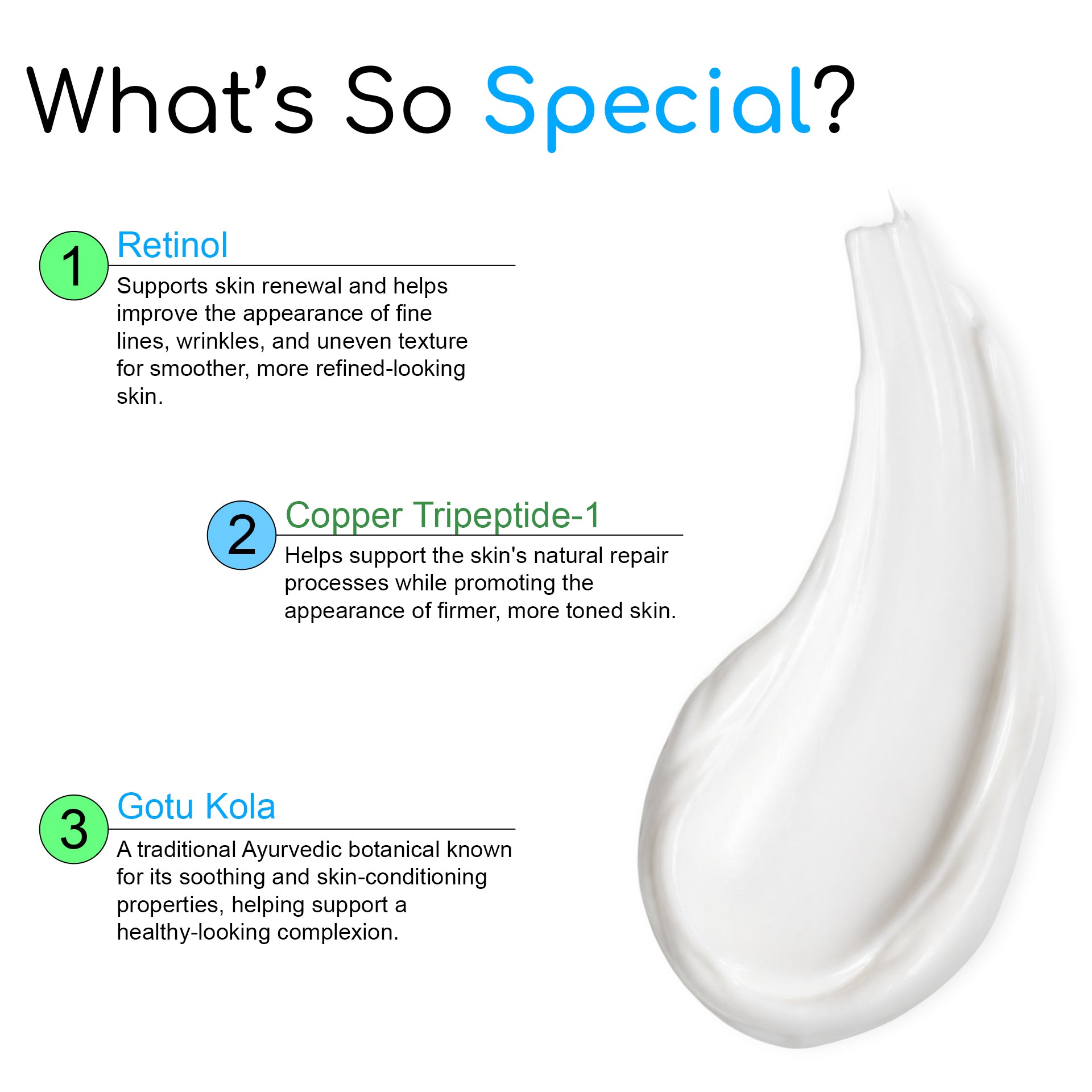 Retinol 0.3%, Copper Tripeptide, Alpha Arbutin & Niacinamide:  Wrinkles & Lines Cream 50 G
