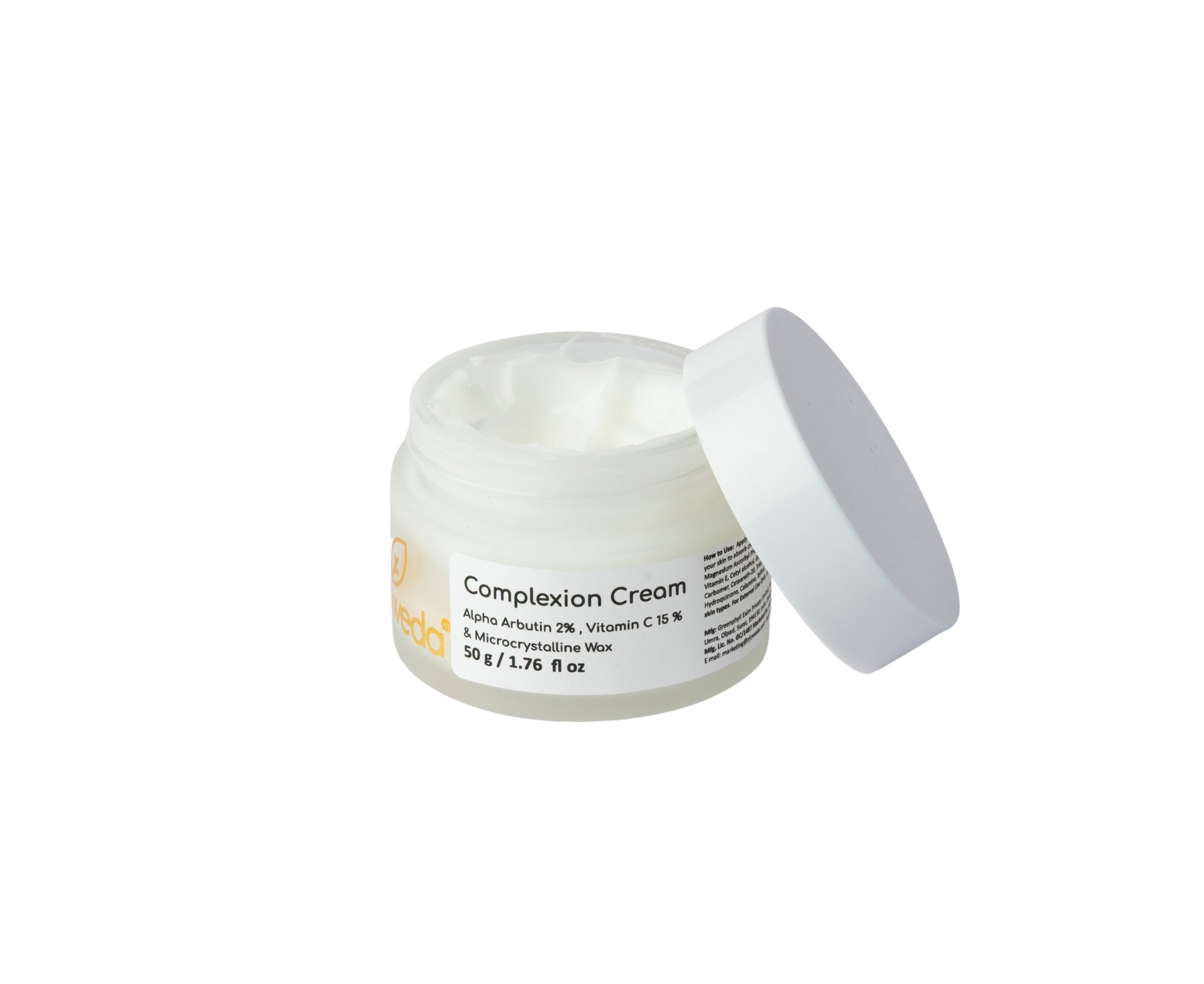 Complexion Cream 50 Grams with Alpha Arbutin 2%, Vitamin C 15 % & Micro Crystalline Wax